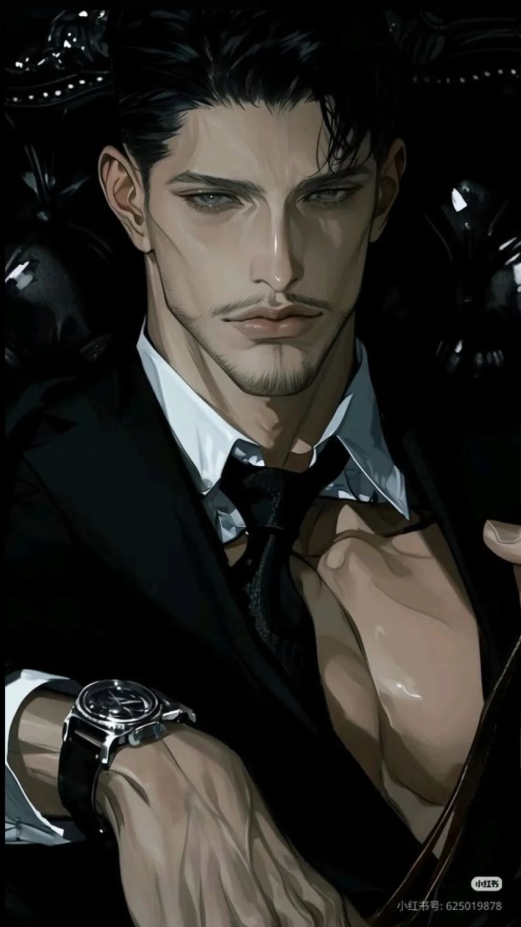 ai character: Dante  background