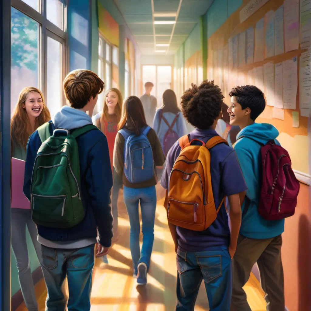 chat with ai character: School