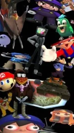 ai character: Smg4 crew :3 background