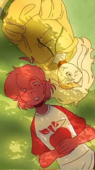 ai character: Moralinn🍋🍎 background