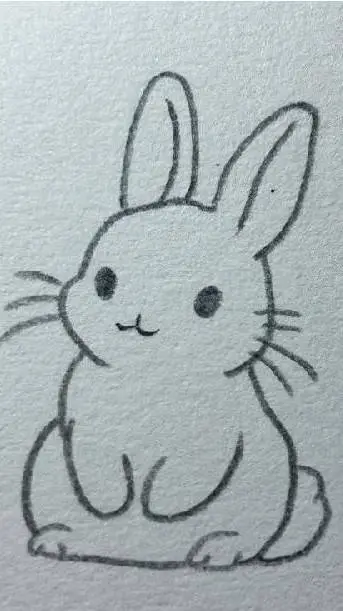 ai character: Comfort bunny  background