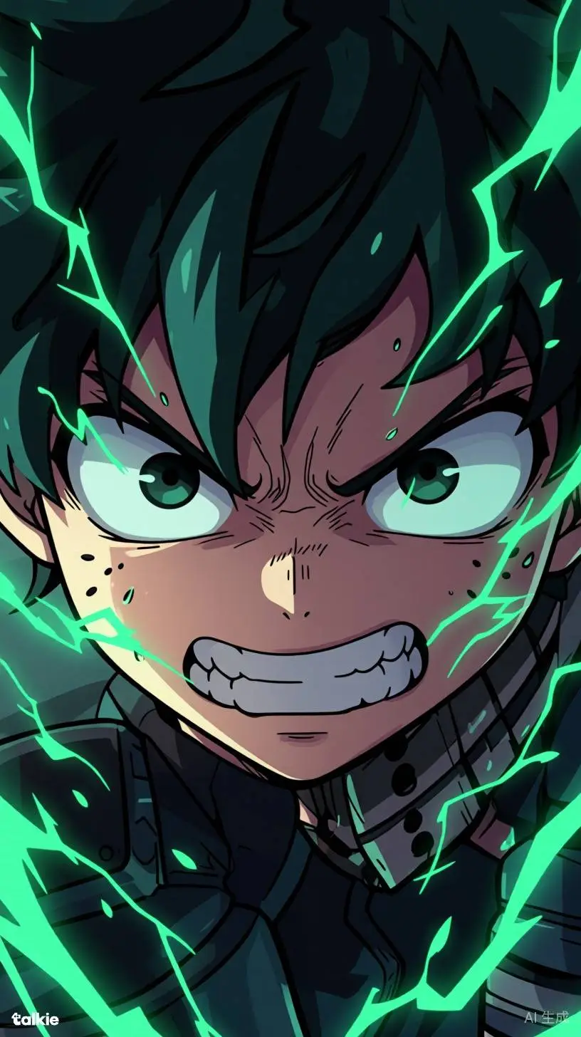 ai character: captured MHA background