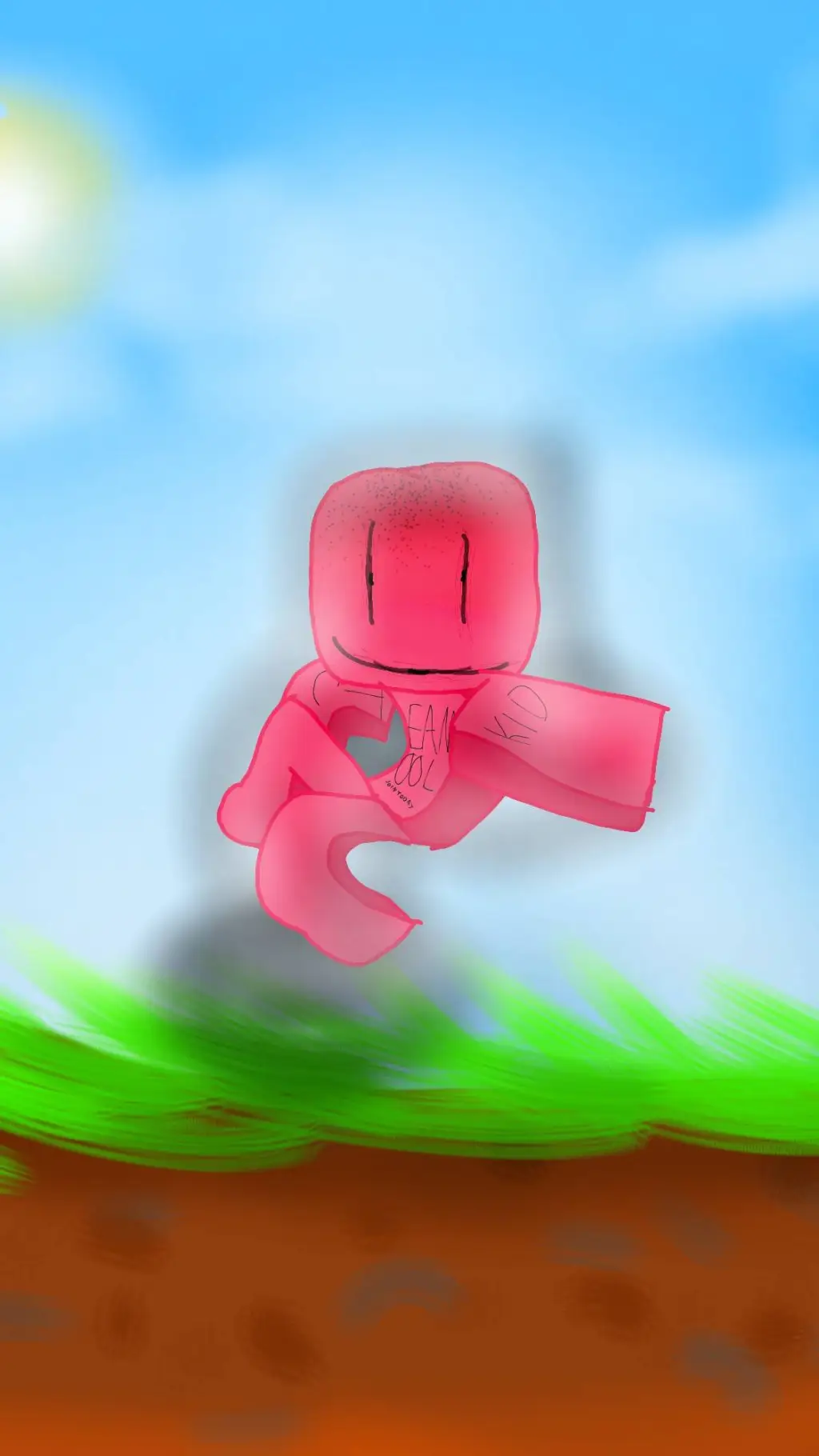 ai character: C00lkid background