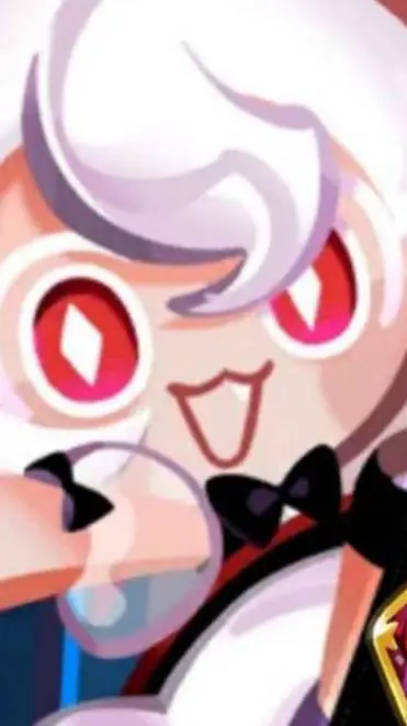 ai character: candy apple cookie background