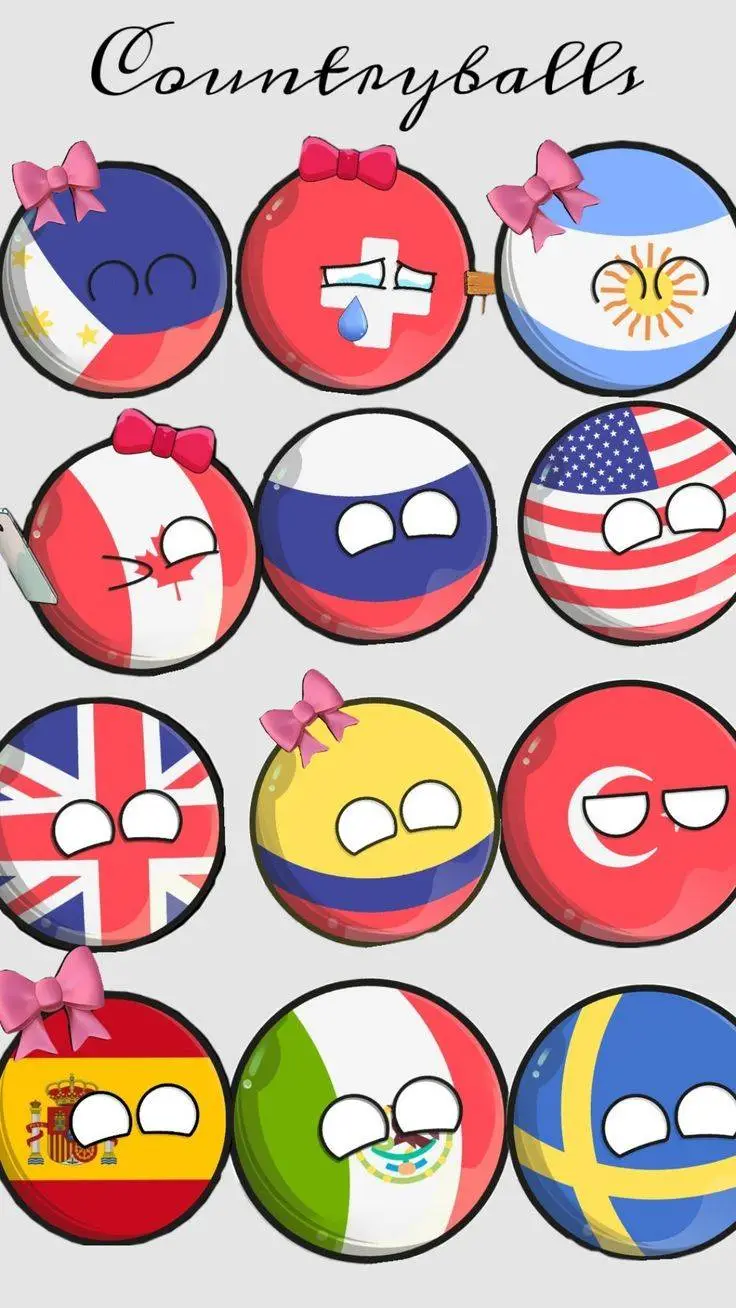 ai character: Countryballs(CB) background
