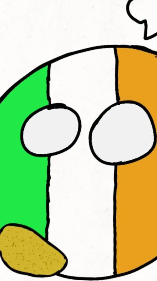 ai character: countryball world background