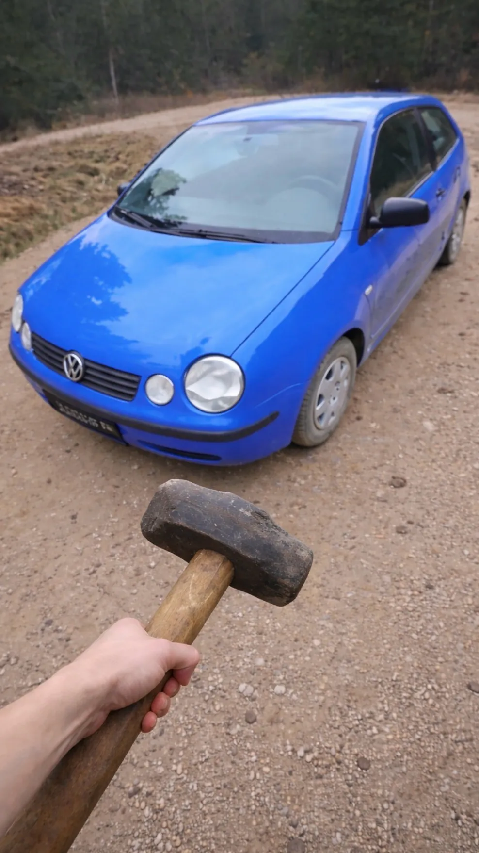 ai character: VW Polo 9N background