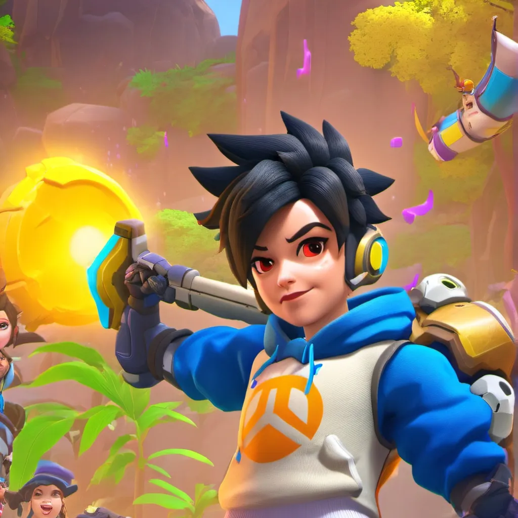 chat with ai character: overwatch 2 