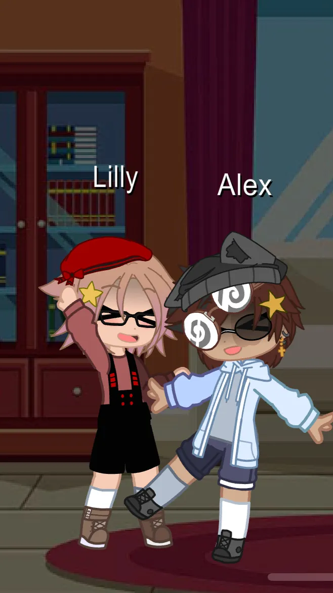 ai character: 🖤~Alex~💙 background