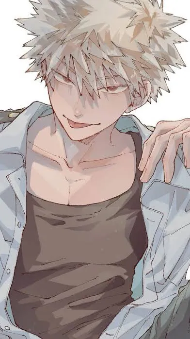 ai character: Bakugo Katusti  background