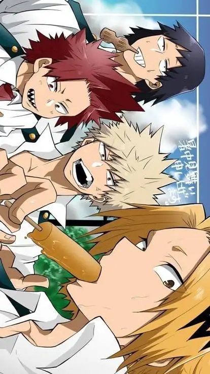 ai character: pijamada de chicos background