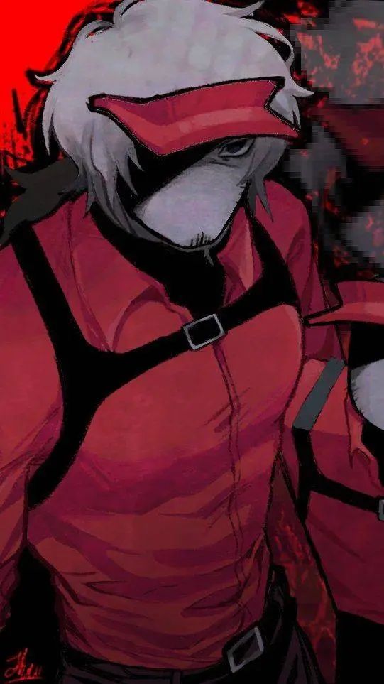 ai character: pizza guy background