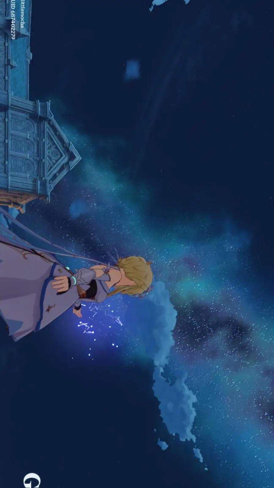 ai character: paimonJSVSJCDDCD background