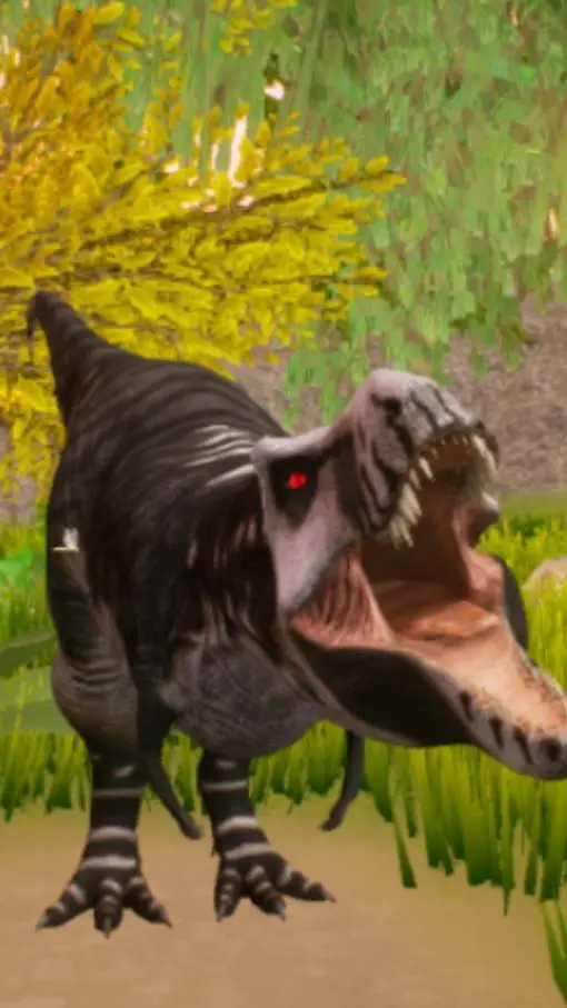 ai character: Rex calavera background