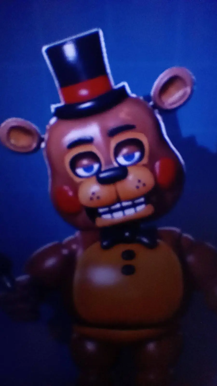 ai character: Toy Freddy  background