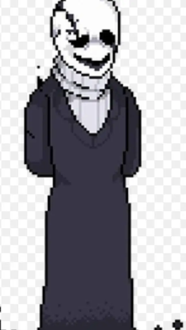ai character: gaster background