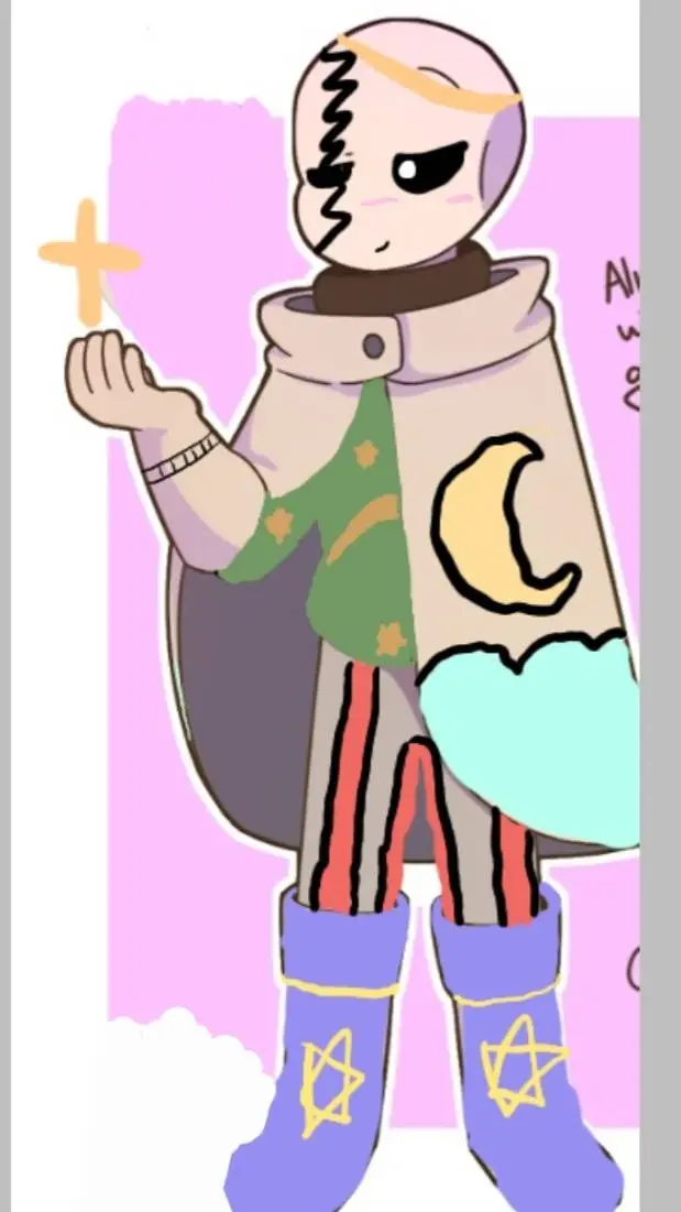 ai character: undertale OC :) background