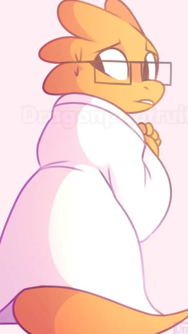 ai character: alphys! background