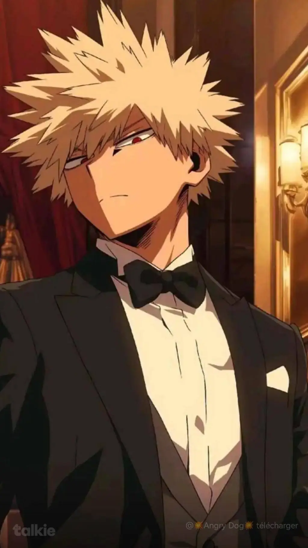 ai character: Bakugo background