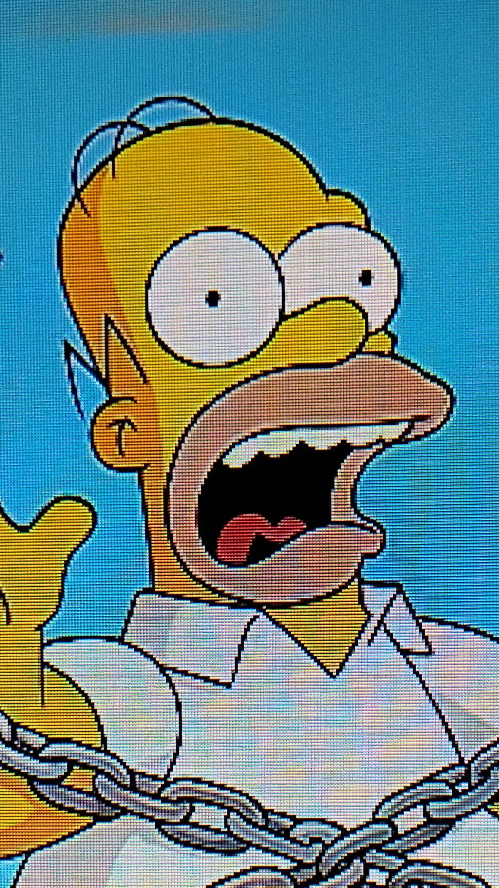 ai character: Giant Homer background