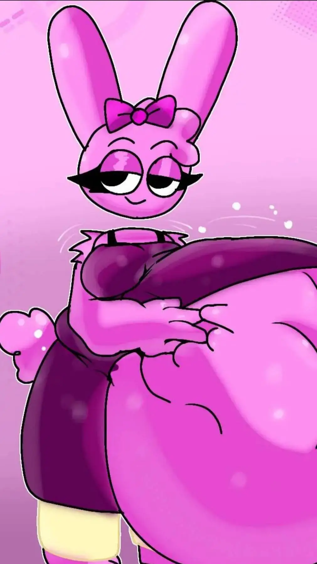 ai character: Pinki human vore background