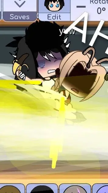 ai character: emoji cat  heat😛 background