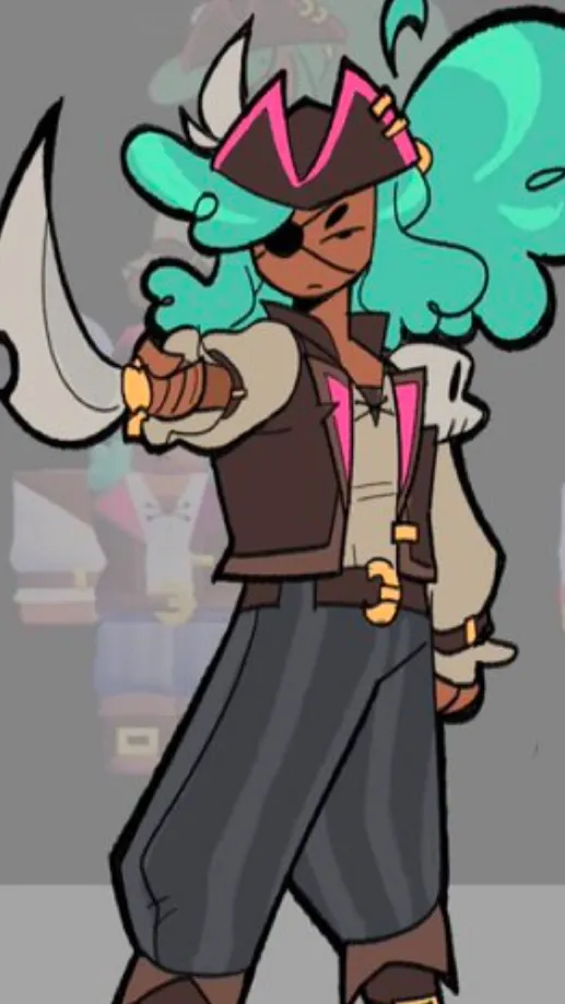 ai character: Pirate from RT background