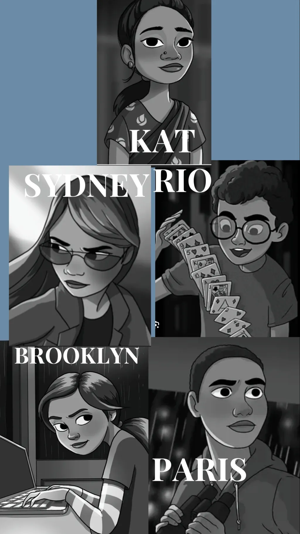 ai character: City Spies background