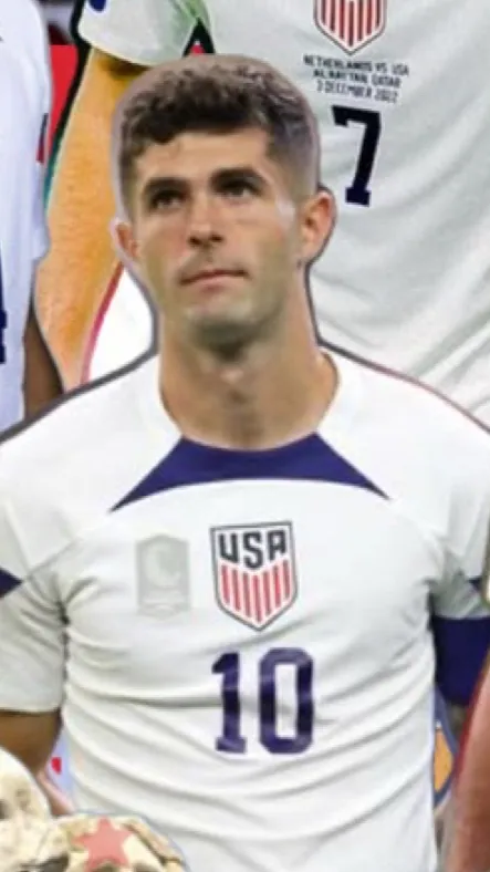 ai character: Christian Pulisic  background
