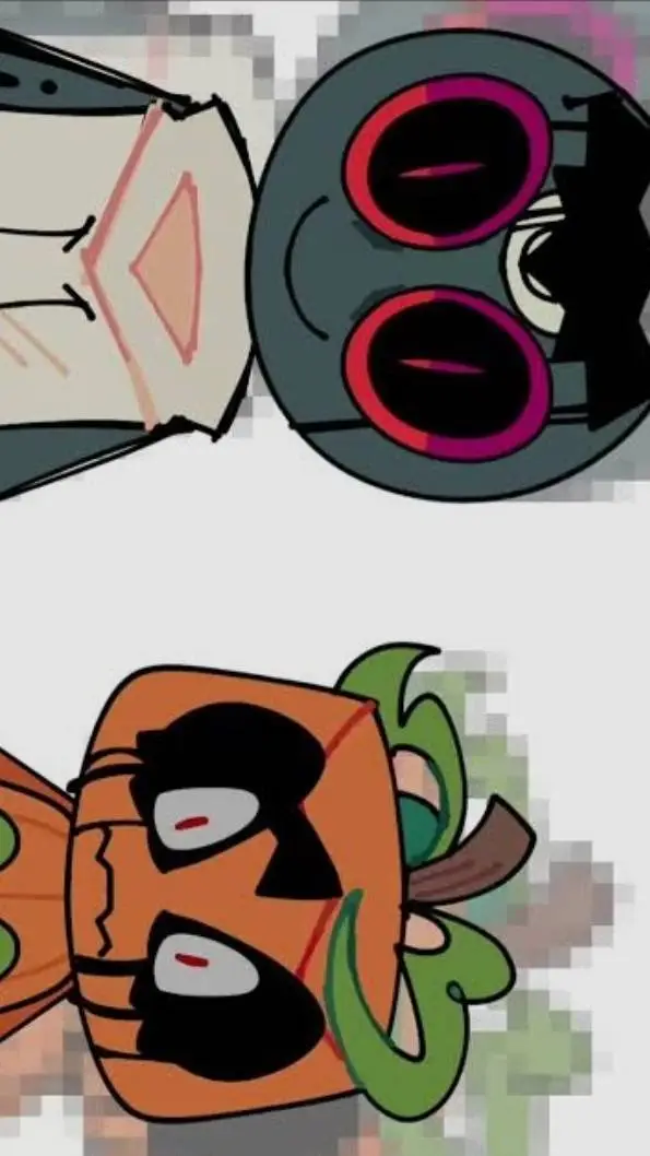 ai character: toodles x gourdy background