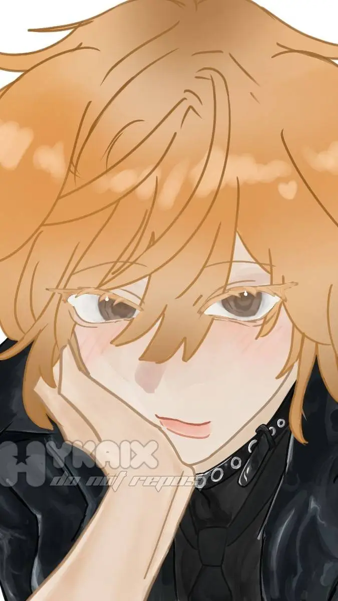 ai character: (Golden boy) leak background