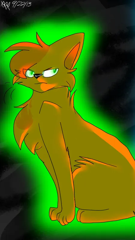 ai character: Thunderclan! background