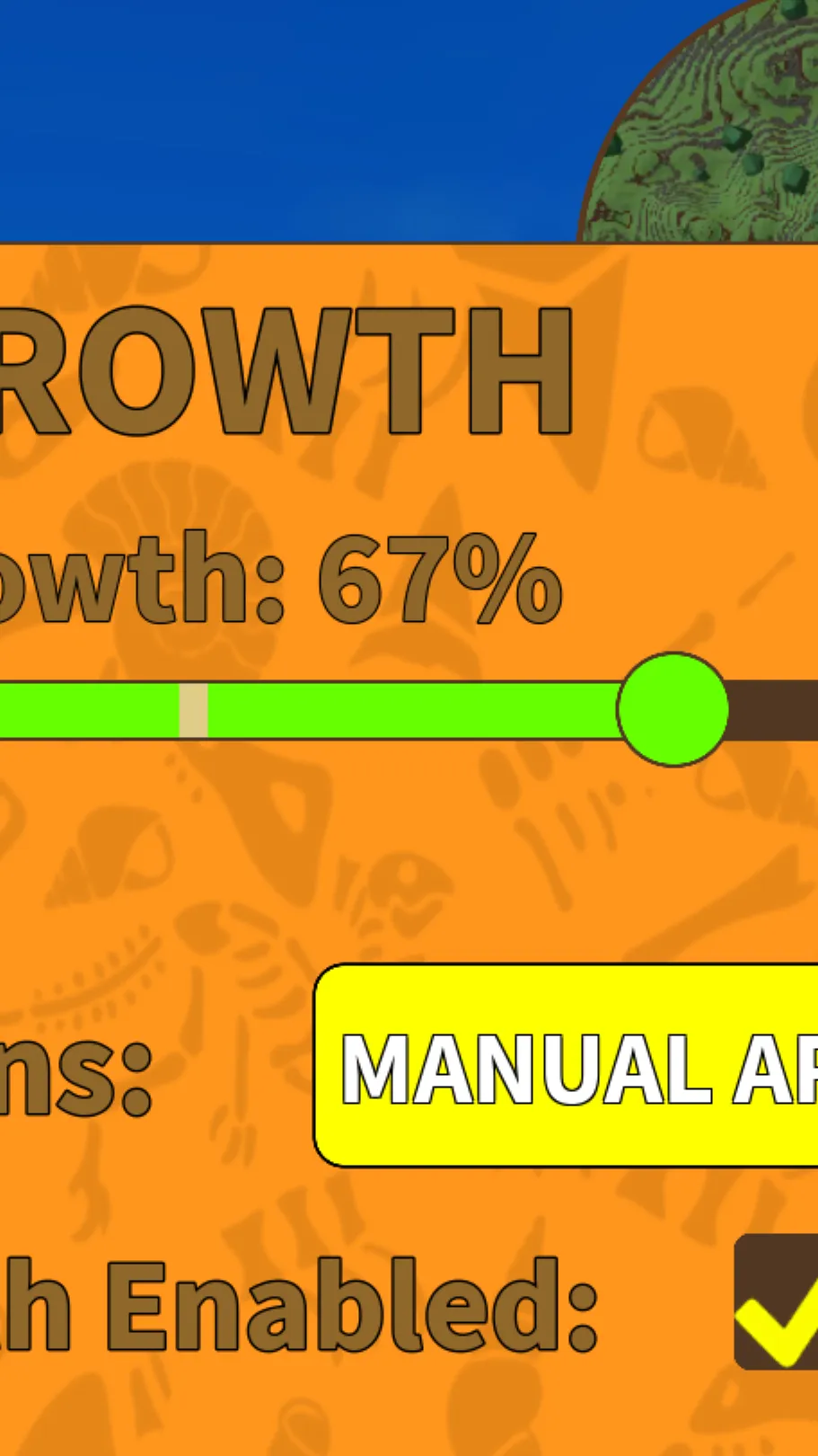 ai character: 67 background