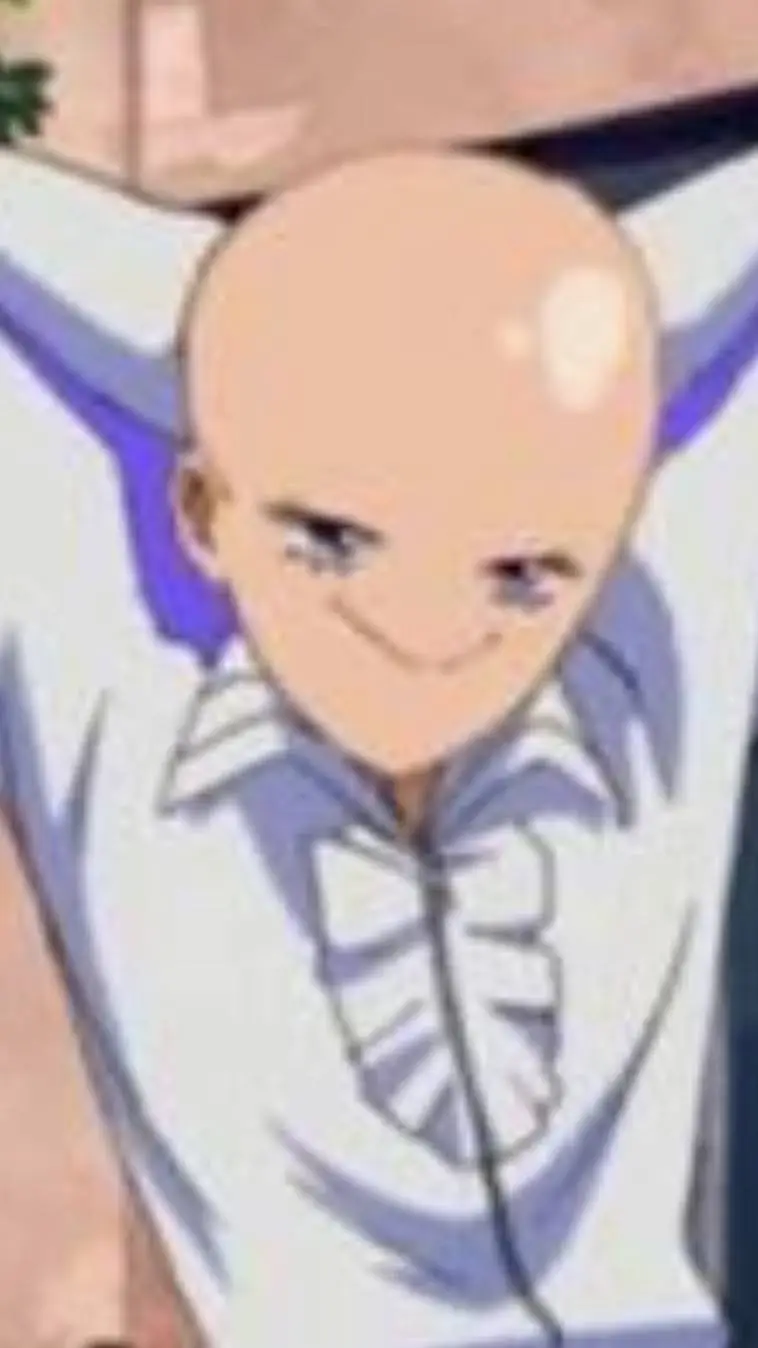 ai character: shaved aoyama background