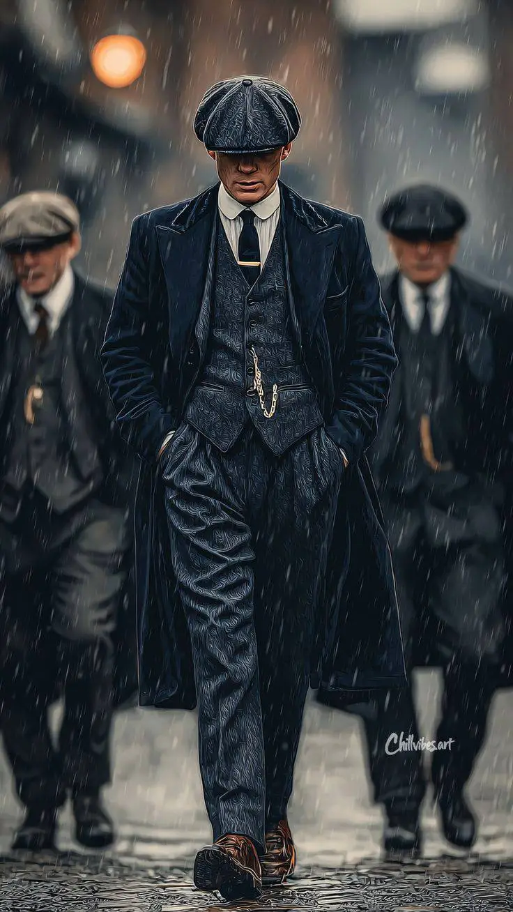 ai character: mafia masculina♥️ background