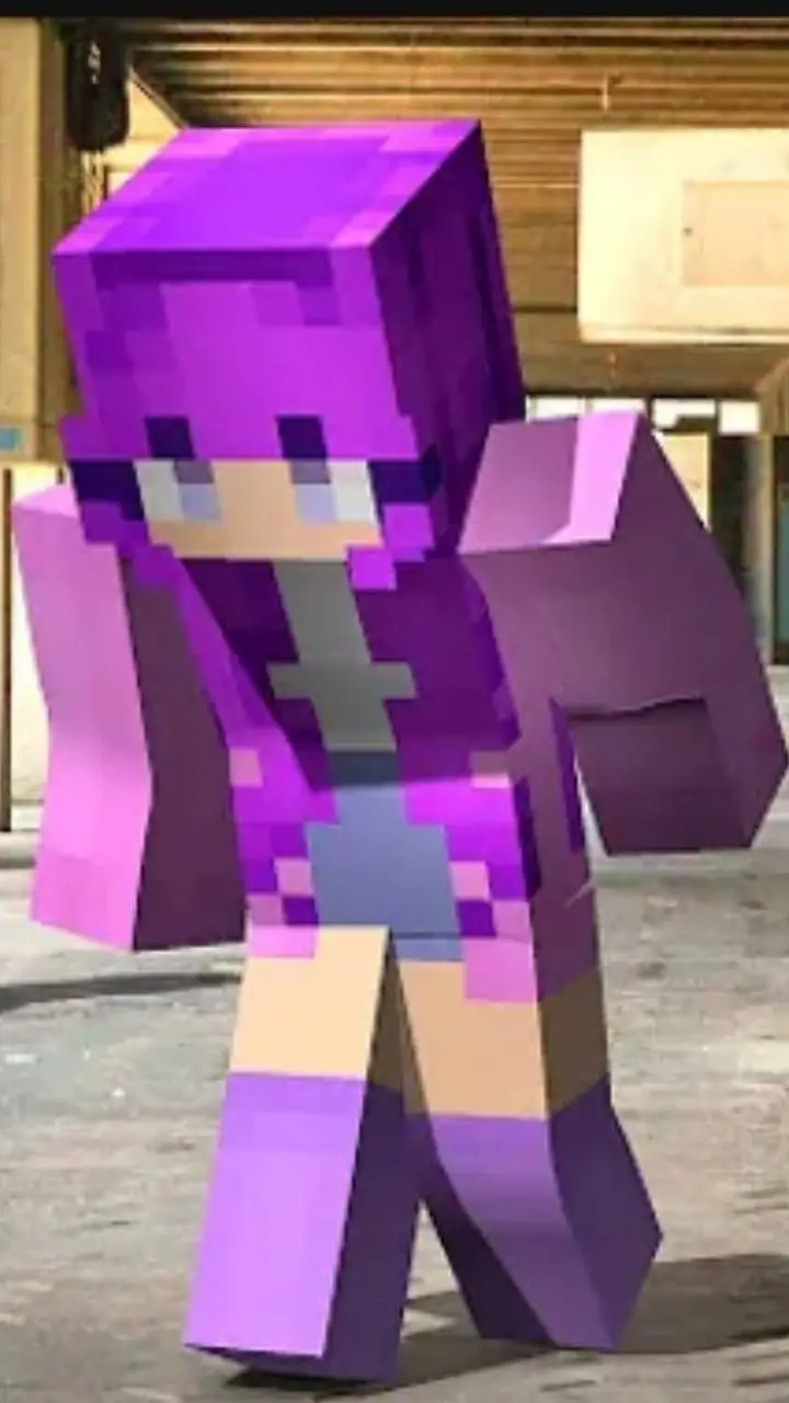 ai character: Zoey 💜 background