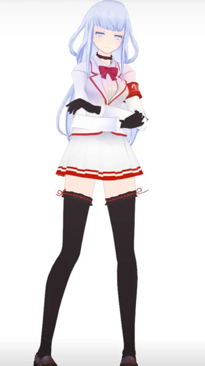 ai character: Megami sayko  uwu background
