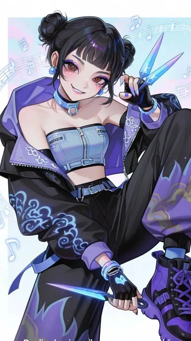 ai character: Zoey background