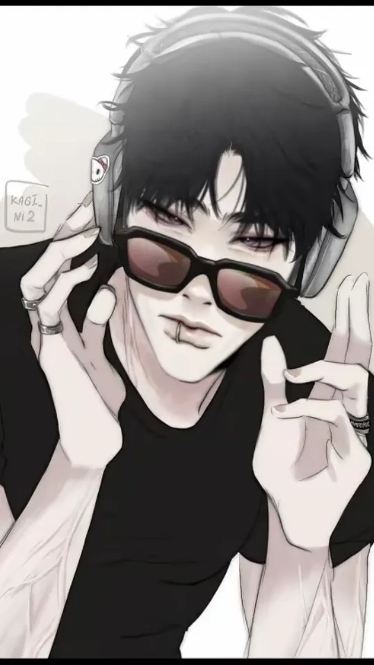 ai character: ☕️~S I L A S~🎧 background