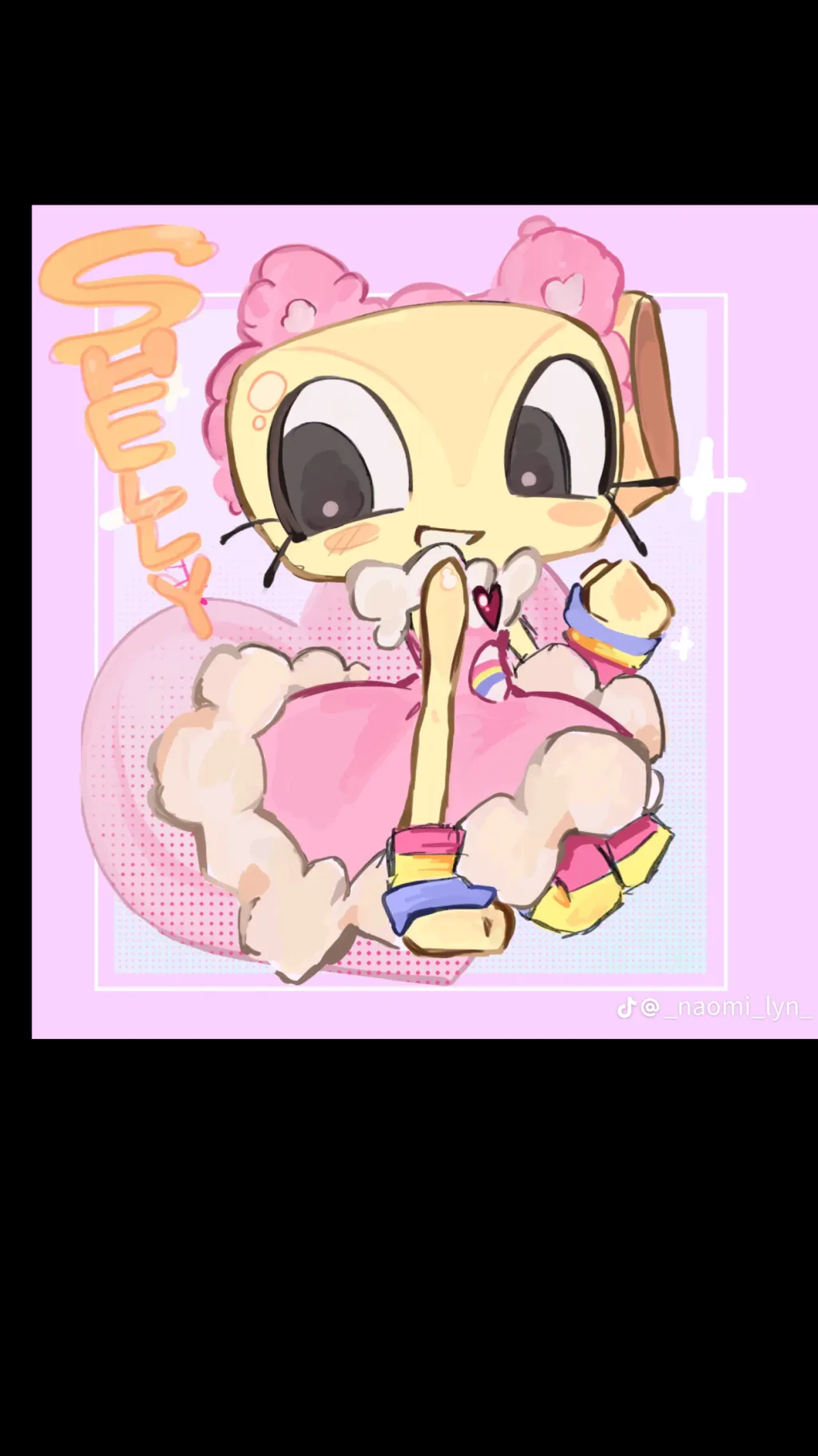 ai character: Shelly background