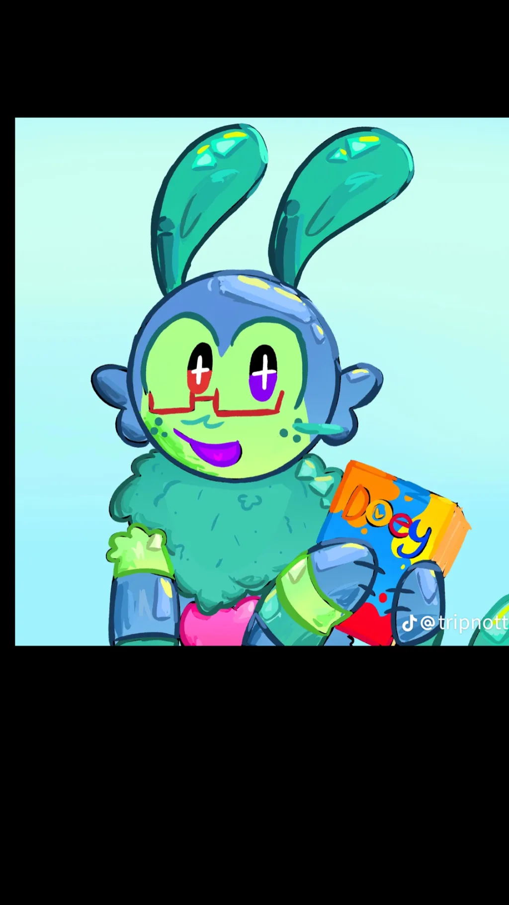 ai character: Squirm background