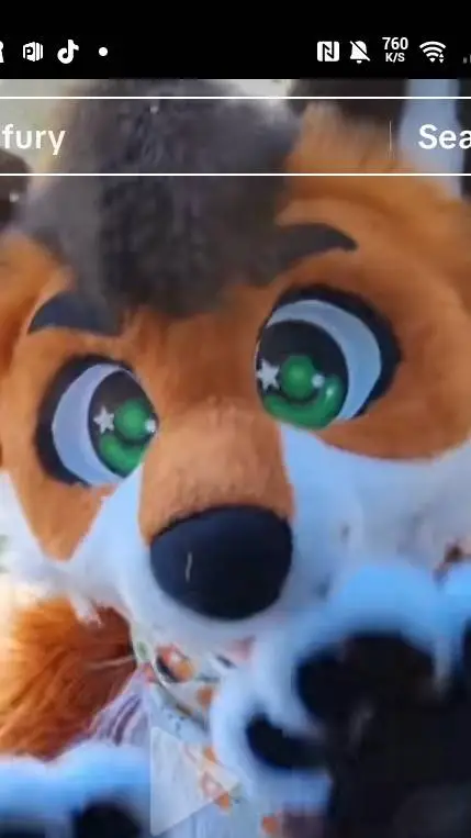 ai character: fox background