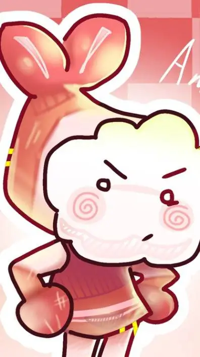 ai character: gassy shrimpo background
