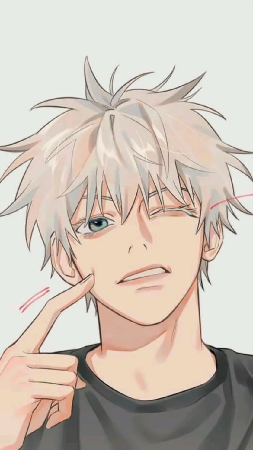 ai character: Gojo saturo background