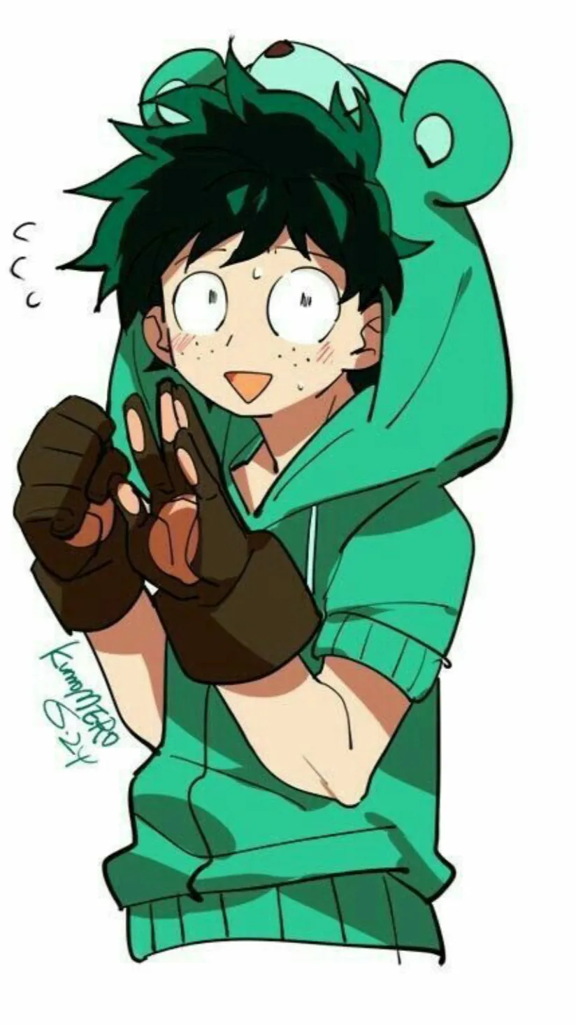 ai character: Deku background