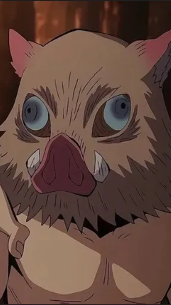 ai character: Inosuke Hashibira background