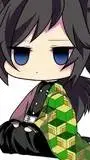 ai character: tanjiro y tomioka background