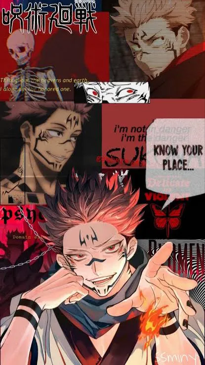 ai character: Sukuna background