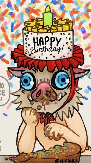 chat with ai character: Inosuke bday