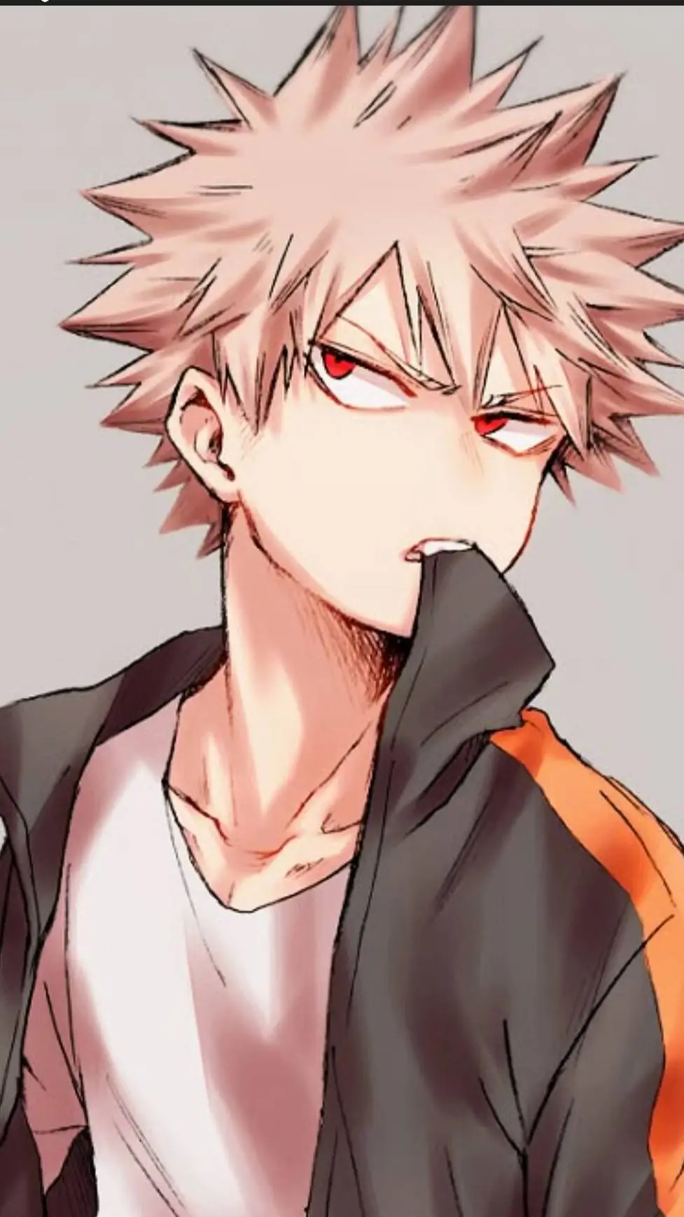 ai character: katzuki bakugo  background